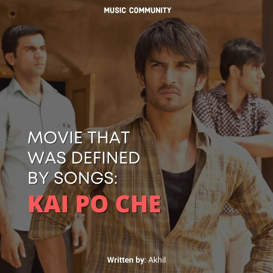 Kai Po Che, slide 1