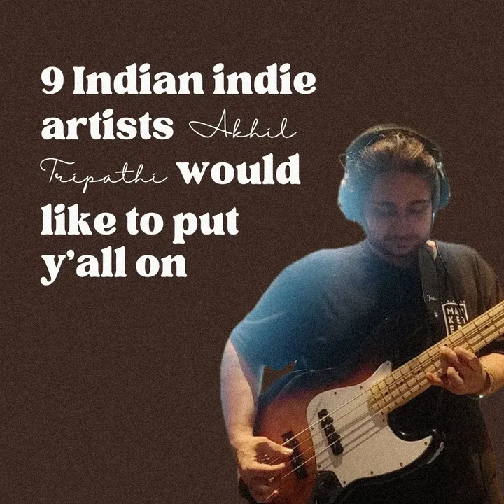 Nine Indian indie artists, slide 1