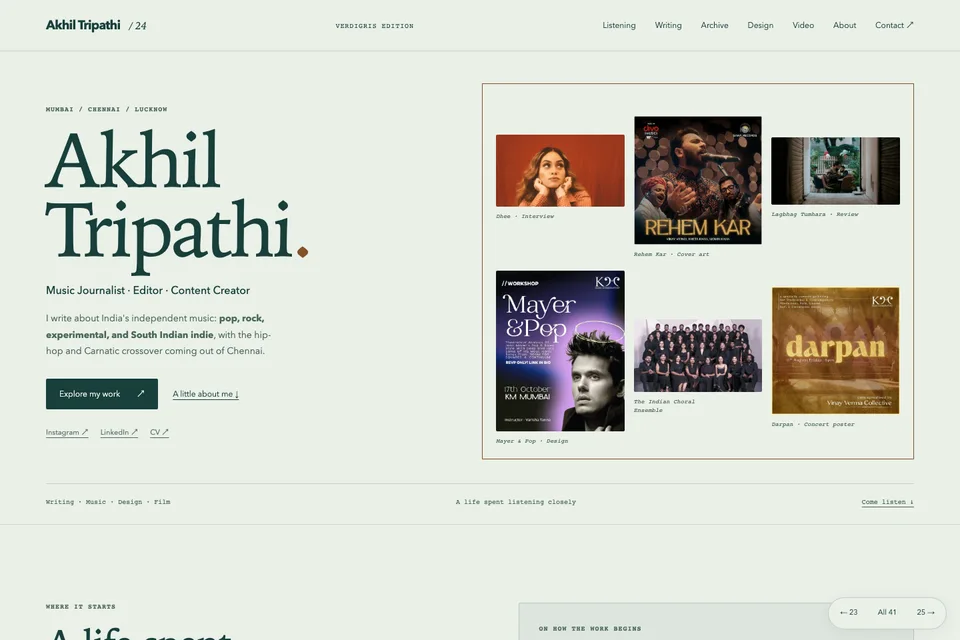 Verdigris Edition portfolio preview