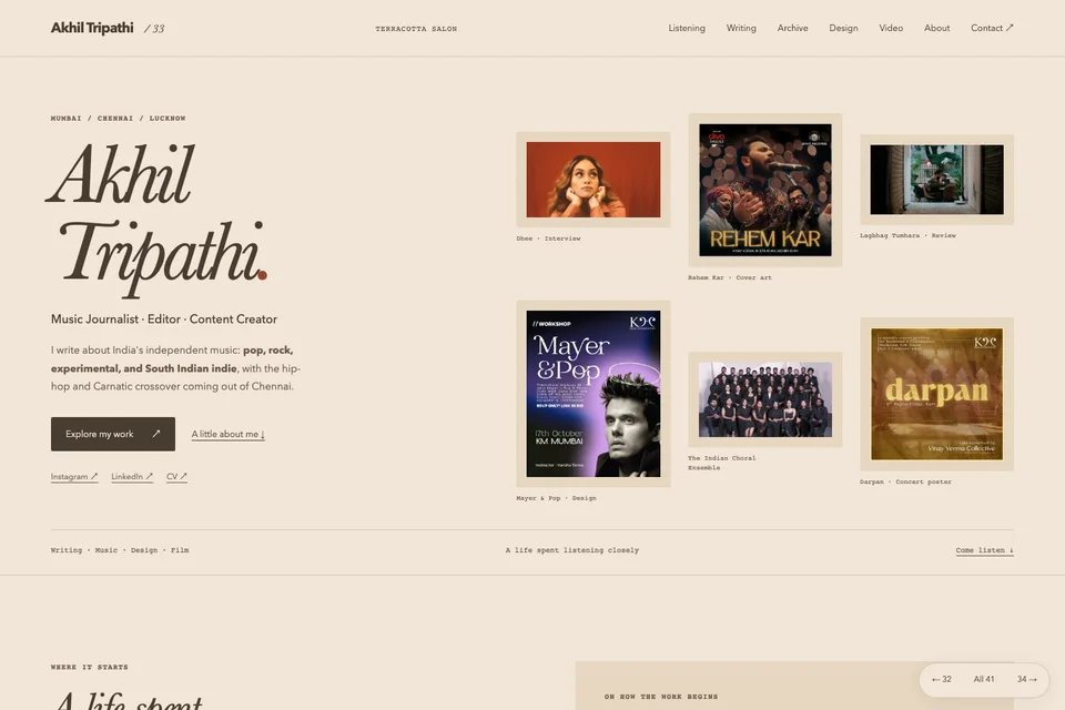 Terracotta Salon portfolio preview